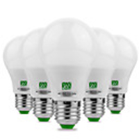 5PCS E27/E26 5730SMD 5Watts 10LED Warm White Cool White LED No Flicker High Brightness LED Bulb 12V 12-24V