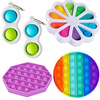 5pcs Fidget Toys Anti Stress Toy Stretchy Strings Mesh Marble Relief Gift For Adults Children Sensory Antistress Relief Toys miniinthebox