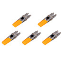 5PCS G9 COB 6W 500-600LM LED Bi-pin Lights Warm White Cool White Led Corn Bulb Chandelier Lamp AC 220-240V