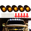 5pcs Motorcycle / Car Light Bulbs 1.1 W 12 LED Strobe / Flashing For universal All Models All years