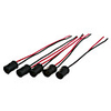 5Pcs T10 W5W Soft Rubber Light Bulb Socket Lamp Holder Connector Car Light Base Auto Led Lights Bulb Socket Connector