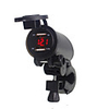 5V 3.1A Motorcycle Dual USB Charger Handlebar mounting clamp with LED digital display for iPhone Samsung and Xiaomi mobile phones