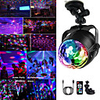 5V USB Disco Light Ball Lighting Car Home Wedding Outdoor Party DJ Stage Light Projector with Remote Adjustable Base