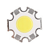 5W 400-450 LM Hexapod Circular COB LED Light Source Luminescence Surface Diameter 11MM Cold White 6000-6500K (DC15-17V,  280mA)