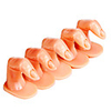 5x Practice Finger Training Display Nail Art Tool