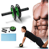 6 (15 cm) Ab Wheel Roller Abdominal Workout Equipment with Comfortable Core Training PP (Polypropylene) for Fitness Workout Waist Upper Arm Leg miniinthebox