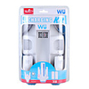 6-in-1 Charging Dock/Stand/Station for Wii Two Rechargeable Wii Remote Batteries (2800mAh)
