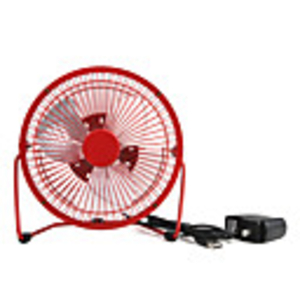 6" Inch USB New Mini Fan For Summer Shape Amiability Red