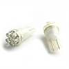 6-LED White Bulbs (2pcs,  12V)