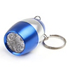 6 LED Wine Bottle Keychain Flashlight 2XCR2032 Blue