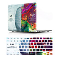 6 Patterns MacBook New Air 13.3 inch Case Model A1932 Laptop Cover PVC Protection Case
