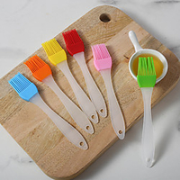 6 pcs Easy to Use Easy to clean Kitchen Tools Accessories Full Body Silicone kitchendining Rainbow miniinthebox