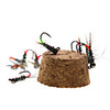 6 pcs Flies Flies Fast Sinking Bass Trout Pike Fly Fishing Ice Fishing Jigging Fishing Metal
