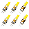 6 pcs G4 3W 1LED Dimmable Corn Light AC12V White / Warm White