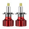 6 Sides CSP LED Car Headlights Bulbs H1 H7 H11 9005/9006 D Series 72W 9000LM 3D 360 Degree Fog Lamp 6500K White 2PCS