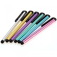 6 x Universal Metal Stylus Capacitive Touch Screen Pen Clip for iPhone/iPad/Samsung Tablet Mobile Phone