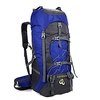 60 L Hiking Backpack Rucksack Internal Frame Backpack Breathable Straps - Lightweight Rain Waterproof Wear Resistance High Capacity Outdoor Hiking Camping Travel Polyester Black Fuchsia Green / Yes