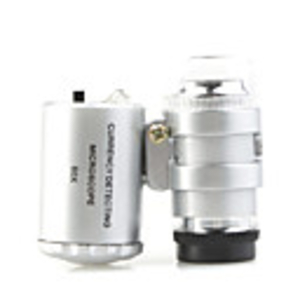 60X Microscope Loupe LED Magnifier Currency Detecting
