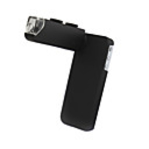 60X~100X Zoom Lens Microscope Magnifier with LED Light/Focus Dial/Hard Case for iPhone 4