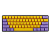 61-Key Double Shot Keycaps Shine Through PBT - LITBest Keycap Custom Keyboard Accessories