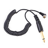 6.35mm To Male FLASH PC Sync Cable Cord with Screw Lock 1m
