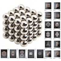 64 pcs Magnet Toy Building Blocks Super Strong Rare-Earth Magnets Neodymium Magnet Puzzle Cube Metal Adults