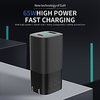65 W Output Power USB C Fast Charger Portable Charger Portable Multi-Output Fast Charge ROHS CE Certified CCC For Cellphone iMac miniinthebox
