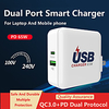 65 W Output Power USB Fast Charger USB Charger QC 3.0 Fast Charge For Universal miniinthebox