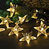 6.5M-30LEDs 12M-100LEDs Solar Led Light Outdoor Garden StarLights led Strip Christmas Fairy Light for Party Wedding Tree Yard Decoration lampy