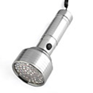 68 LED Flashlight Silver