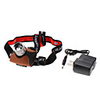 680 Focus Adjustable Zoom 7W 3-Mode Q5 LED Rechargeable Headlamp (240LM,  AC Charger)