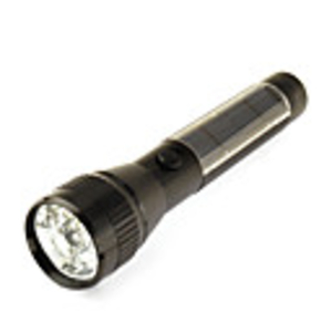 680mAh Solar Powered Alluminium Alloy Strong Flashlight