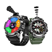 696 Q999 Smart Watch 1.6 inch Smartwatch Fitness Running Watch Bluetooth 4G Pedometer Activity Tracker Alarm Clock Compatible with Android iOS Men GPS Hands-Free Calls Media Control IP 67 31mm Watch miniinthebox
