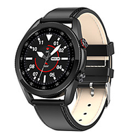696 SB-L19 Unisex Smartwatch Smart Wristbands Bluetooth Heart Rate Monitor Calories Burned Hands-Free Calls Information Call Reminder Sleep Tracker Sedentary Reminder Find My Device