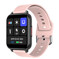 696 T82 Unisex Smartwatch Smart Wristbands Bluetooth Heart Rate Monitor Blood Pressure Measurement Sports Information Message Control Pedometer Activity Tracker Sleep Tracker Sedentary Reminder Find