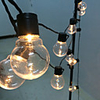 6M 20Leds Festoon Led Globe Led Wedding String Light Fairy Bulb Outdoor String Lights Christmas Fairy Flexible Light Garland Garden Patio Decoration Lighting EU Plug AC220V 230V 240V