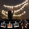 6M Photo Clip Holder LED String lights Battery Powered Christmas New Year Party Wedding Ramadan Decoration Fairy lights