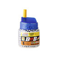 6mm BB Silver Plastic Bullets (1000-Pack)
