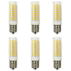 6pcs 10 W LED Corn Lights 1000 lm E14 G9 E12 T 102 LED Beads SMD 2835 Warm White Cold White 220-240 V 110-120 V