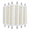 6pcs 12 W LED Corn Lights 1000-1200 lm R7S 108 LED Beads SMD 2835 Decorative Warm White 220-240 V