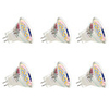 6pcs 3 W LED Spotlight 300 lm MR11 MR11 12 LED Beads SMD 5730 Warm White White 9-30 V