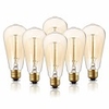 6pcs 40 W E26 / E27 ST64 Warm White 2200 k Incandescent Vintage Edison Light Bulb 220-240 V / 110-130 V