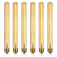 6pcs 4pcs Dimmable Vintage Edison Bulb E27 T300 40W Chandelier Pendant Lights 220V LED Lamp Incandescent Light Rope Lamp miniinthebox