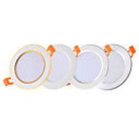 6pcs 4pcs LED Downlight 3W Round Recessed Lamp 220V 110V Led Bulb Bedroom Kitchen Indoor LED Spot Lighting