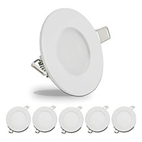 6pcs 4pcs Led Downlights 3W Led Ceiling Light 110V Recessed Down Light Round Led Panel Light 220V LED Spot Light Indoor Lighting miniinthebox