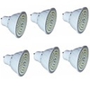 6pcs 5 W LED Spotlight 500 lm GU10 MR16 80 LED Beads SMD 2835 Decorative Warm White Cold White 220-240 V / RoHS