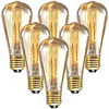 6pcs 60 W E26 / E27 ST64 Warm White 2200-2300 k Retro / Dimmable / Decorative Incandescent Vintage Edison Light Bulb 220-240 V miniinthebox