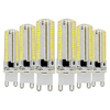 6pcs 7 W LED Bi-pin Lights 600-700 lm G9 T 152 LED Beads SMD 3014 Dimmable Warm White Cold White 220-240 V 110-130 V miniinthebox