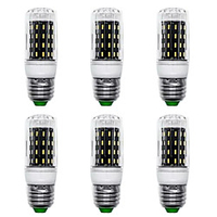 6pcs 7 W LED Corn Lights 700 lm E14 G9 GU10 T 56 LED Beads SMD 4014 Warm White White 220-240 V 110-120 V miniinthebox