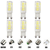 6pcs 7 W LED Corn Lights LED Bi-pin Lights 700 lm E14 G9 E12 T 64 LED Beads SMD 2835 Dimmable Warm White White 220-240 V 110-120 V